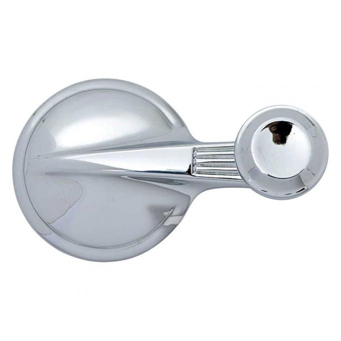 Chevy Vent Window Handle, With Chrome Knob, 1953-1954