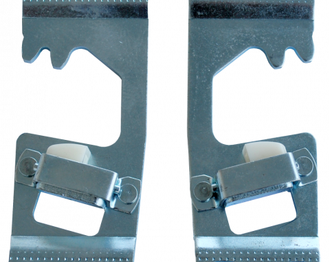 Key Parts '60-'66 Door Striker Plate Set (2pc) 0848-820