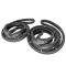 Metro Moulded Parts 1975-1976 Oldsmobile / Chevrolet / Pontiac / Buick Rear Molded Door Seals. for 4-Door Sedan Only, with Rwd LM 16-G/S