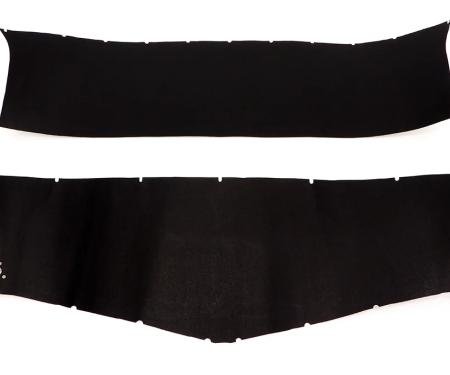 Montco Inc / Repops Interior Headliner Kit, Black, 2pc, 49-50 Chevy GMC Pickup Truck R-CT333