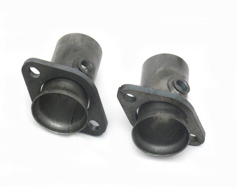 JBA Performance Exhaust 2.5" 409 Series Stainless Steel 2 Bolt Flange Starter Tube with O2 Provision 1650-1ST