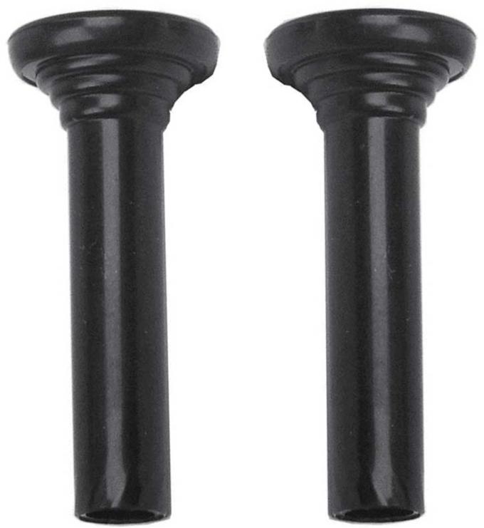 Full Size Chevy Interior Door Lock Knobs, Black, 1961-1967