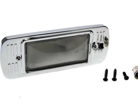 AMD Dome Lamp Assembly, Chrome, 47-55 Chevy GMC Pickup, Suburban X612-4047-CS
