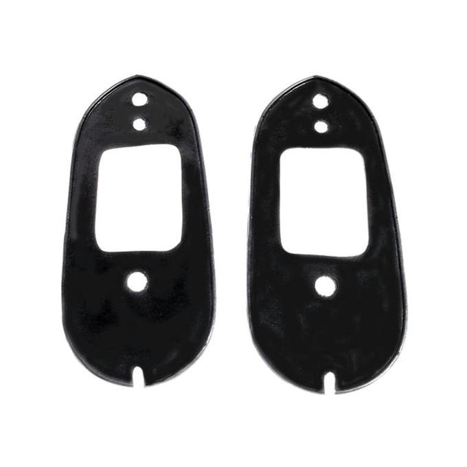 Metro Moulded Parts 1949-1950 Chevrolet Tail-Light Pads. 3" Wide X 6-3/4" Long. Pair MP 484