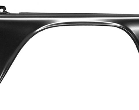 Key Parts '60-'66 Complete Front Fender, Passenger's Side 0848-006 R