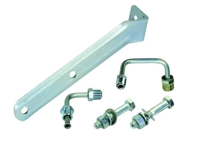 Classic Performance Proportioning Valve Bracket & Lines PVBLK-S