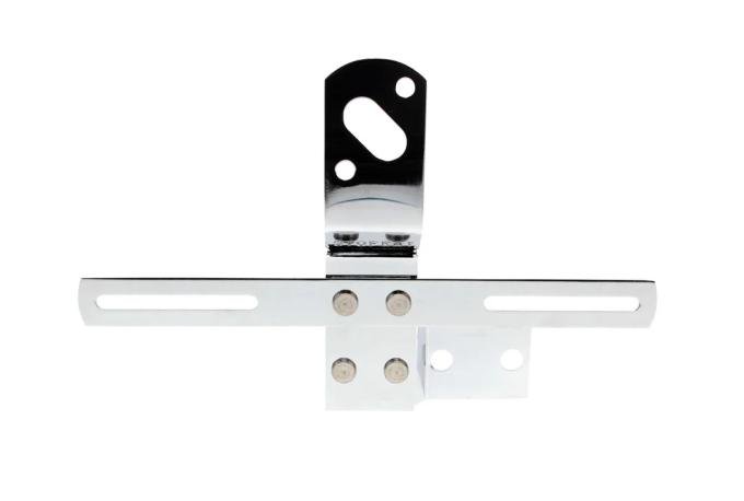 AMD Tail Lamp Bracket, LH, with License Bracket, Chrome, 47-53 Chevy GMC Pickup Truck X950-4047-2CL