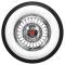 Firestone Balloon 4.75 Inch Double Whitewall Tire 750-17 709063