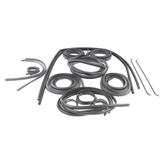 AMD Weatherstrip Kit, 11pcs, without Reveal Trim Groove, 47-48 Chevy GMC Pickup X599-4047-S