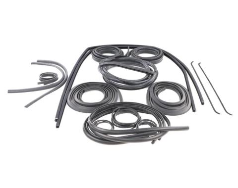 AMD Weatherstrip Kit, 11pcs, without Reveal Trim Groove, 47-48 Chevy GMC Pickup X599-4047-S