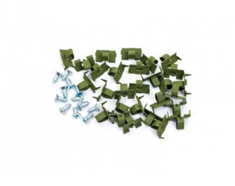 Chevy 210, 150 Series Whisker Hardware Set, 1955-1957