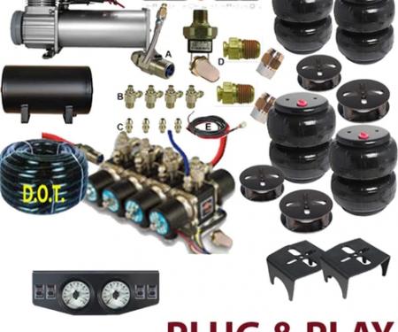Chevrolet IMPALA 1948-1954 Plug And Play FBSS Complete Air Suspension Kit