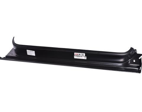 Redline Restomotive® 1967-1972 Chevrolet / GMC Truck Left Outer Rocker Panel with Door Post