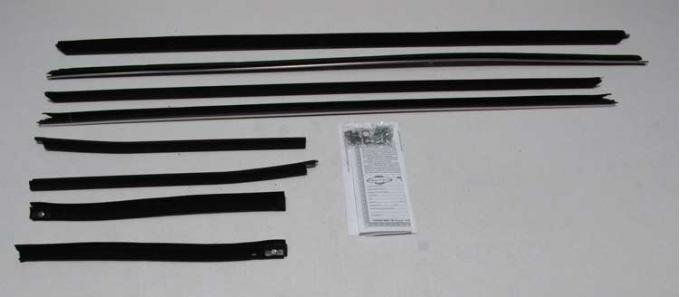 Montco Inc / Repops Window Felts, Inner & Outer (8pcs), 70-72 Monte Carlo w/o Special Belt Moldings R-MT105A