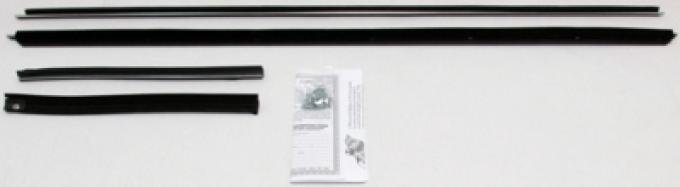 Montco Inc / Repops Window Felts, Outer (4pcs), 70-72 Monte Carlo w/o Special Belt Moldings R-MT108A