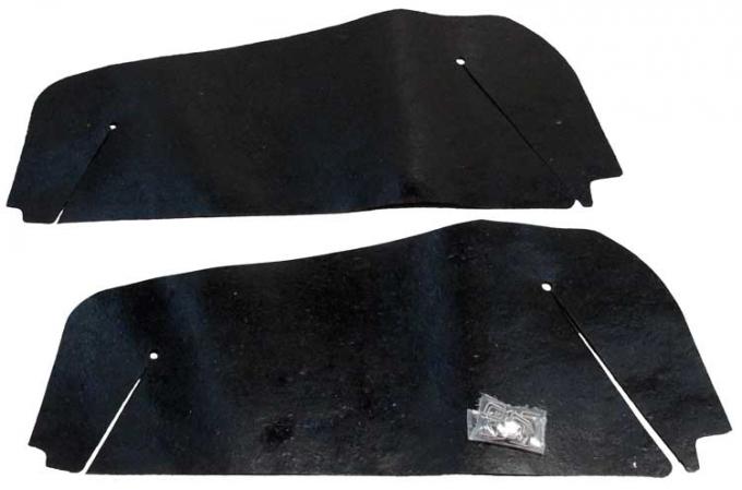 Montco Inc / Repops Control Arm Dust Shield Set w/ Hardware, 70-72 Monte Carlo R-MT101