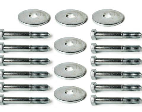Auto Pro USA Body Mount Hardware Set, 18 Piece Hardware Set BM1003HD