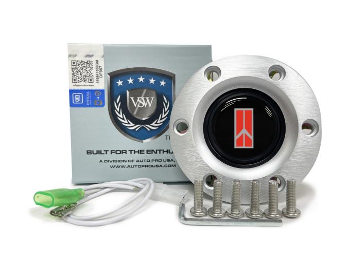 Auto Pro USA VSW 6-Bolt Steering Wheel Horn Button STE1012BRU