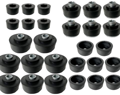 Auto Pro USA Body Mount Bushing Set, Includes All Mounting Bushings, Convertible Only BM1004