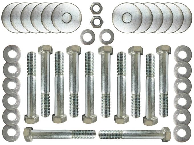 Auto Pro USA 1960-1964 Chevrolet Impala Body Mount Hardware, 40 Piece Hardware Set BM1012HD