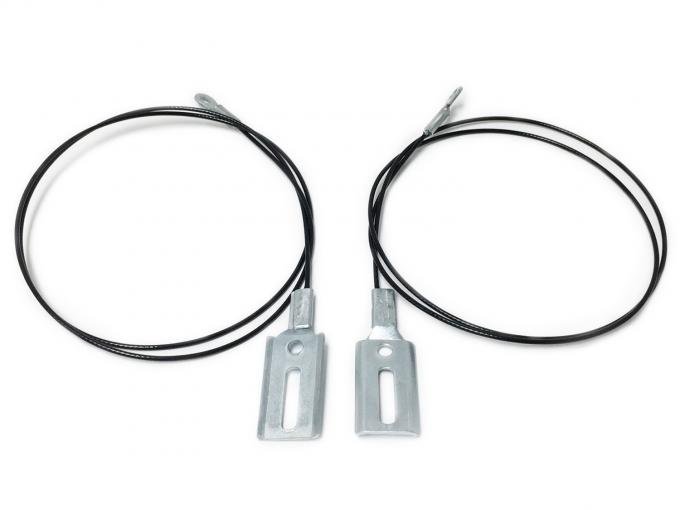 Auto Pro USA 1961-1964 Chevrolet Impala Convertible Top Cable, 38 in., Pair CCT1002