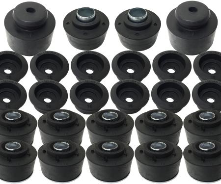 Auto Pro USA Body Mount Bushing Set, Includes All Mounting Bushings, 26 Piece BM1033