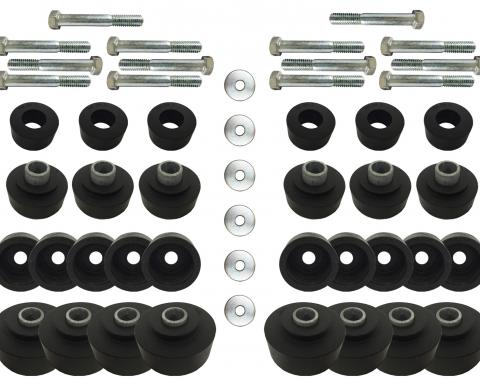 Auto Pro USA Body Mount Kit, Includes All Mounting Bushings, Convertible Only BM1004