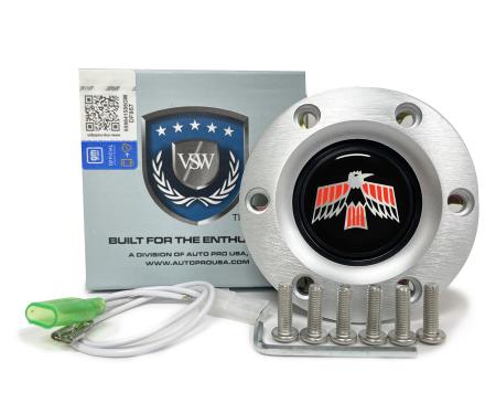 Auto Pro USA VSW 6-Bolt Steering Wheel Horn Button STE1029BRU