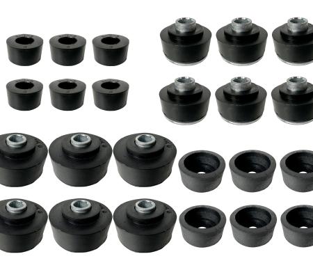 Auto Pro USA Body Mount Bushing Set, Includes All Mounting Bushings, Sedan BM1003