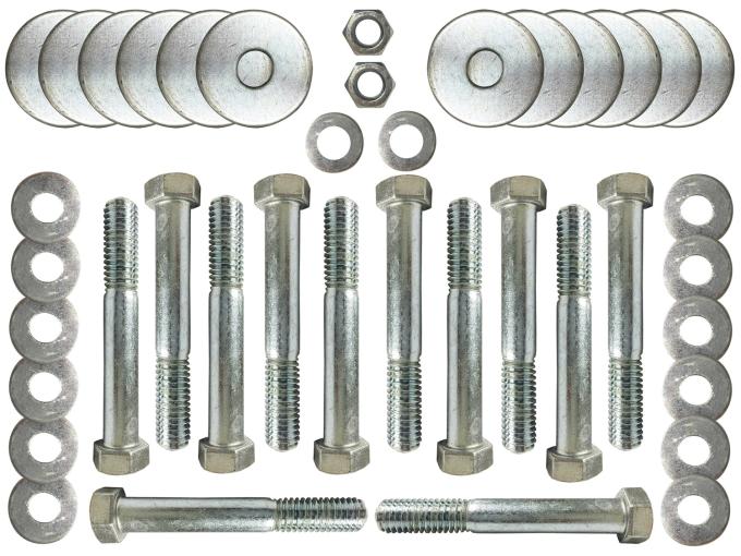 Auto Pro USA 1960-1964 Chevrolet Impala Body Mount Hardware Set, 40 Piece Hardware Set BM1012HD
