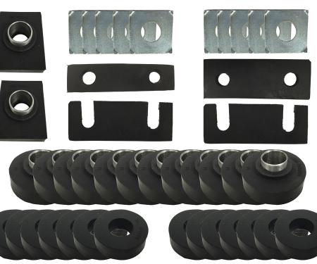 Auto Pro USA Body Mount Kit, Includes All Mounting Bushings, OE Number 3748937 BM1024