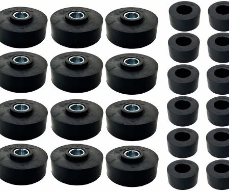 Auto Pro USA 1960-1964 Chevrolet Impala Body Mount Bushing Set, Includes All Mounting Bushings BM1012