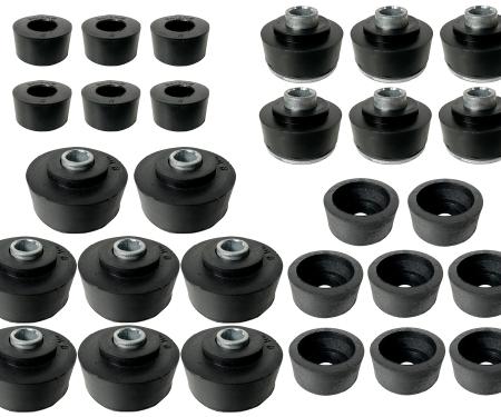 Auto Pro USA Body Mount Bushing Set, Includes All Mounting Bushings, Convertible Only BM1004