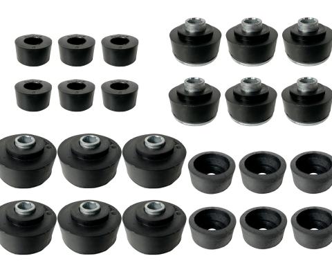 Auto Pro USA Body Mount Bushing Set, Includes All Mounting Bushings, Sedan BM1003