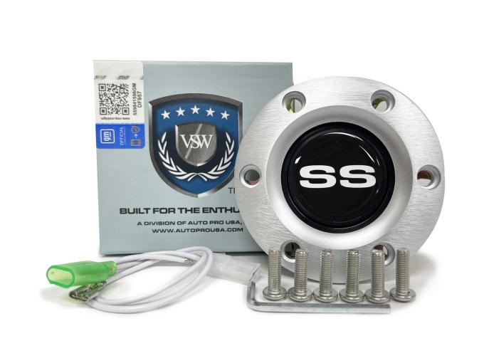 Auto Pro USA VSW 6-Bolt Steering Wheel Horn Button STE1007BRU