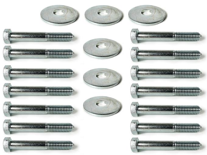 Auto Pro USA Body Mount Hardware Set, 20 Piece Hardware Set, Convertible Models Only BM1004HD