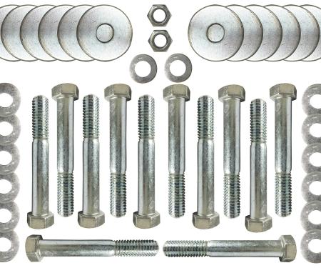 Auto Pro USA 1960-1964 Chevrolet Impala Body Mount Hardware Set, 40 Piece Hardware Set BM1012HD
