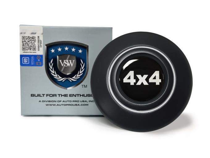 Auto Pro USA VSW Steering Wheel OE Series Horn Cap, Black Horn Cap, 4 x 4 STE1017-19B