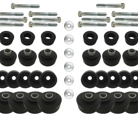 Auto Pro USA Body Mount Kit, Includes All Mounting Bushings, Convertible Only BM1004