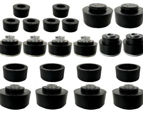 Auto Pro USA Body Mount Bushing Set, Includes All Mounting Bushings, Sedan Models Only BM1007