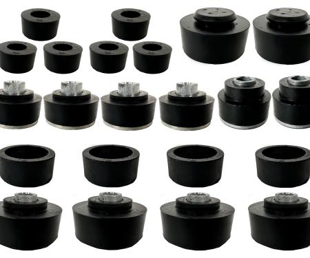 Auto Pro USA Body Mount Bushing Set, Includes All Mounting Bushings, Sedan Models Only BM1007
