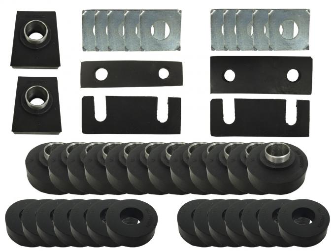 Auto Pro USA Body Mount Kit, Includes All Mounting Bushings, OE Number 3748937 BM1024
