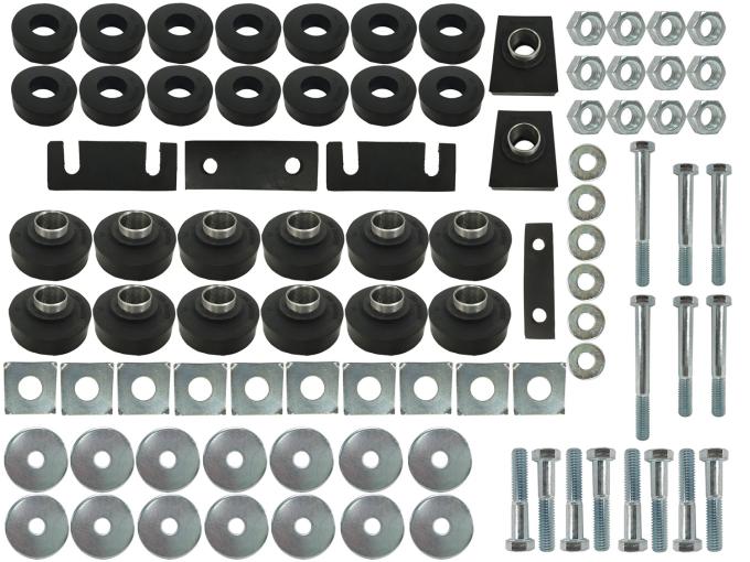 Auto Pro USA Body Mount Bushing And Hardware Set, Sedan Models Only BM1024KIT
