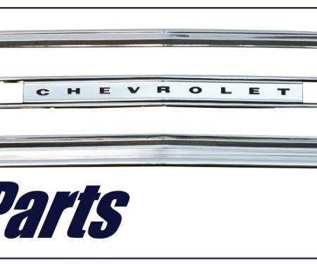 Key Parts '69-'70 "Chevrolet" Embossed Grille Frame 0849-958