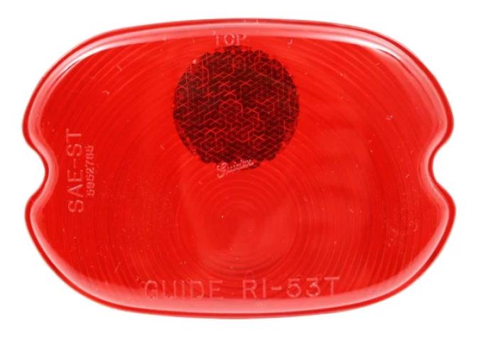 AMD Taillight Lens, 47-56 Chevy GMC Suburban or Panel with Rear Cargo Doors (single lamp) T-A9050