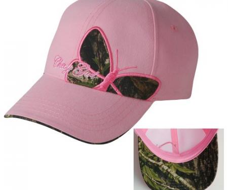 Chevy Girl Ladies Butterfly Camo Cap