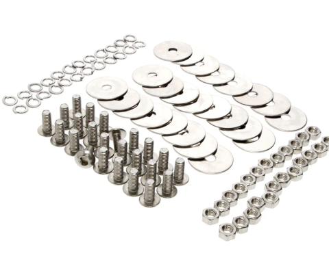 AMD Rear Fender Bolt Kit, Stainless, 47-66 Chevy GMC Stepside Pickup Truck X780-4047-1S