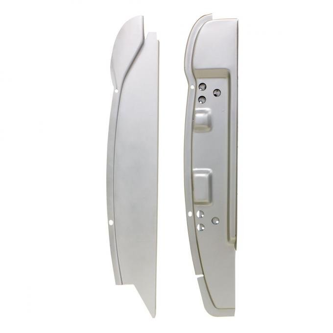 United Pacific Door Latch Striker Plates For 1967-72 Chevy & GMC Truck (Pair) 110223