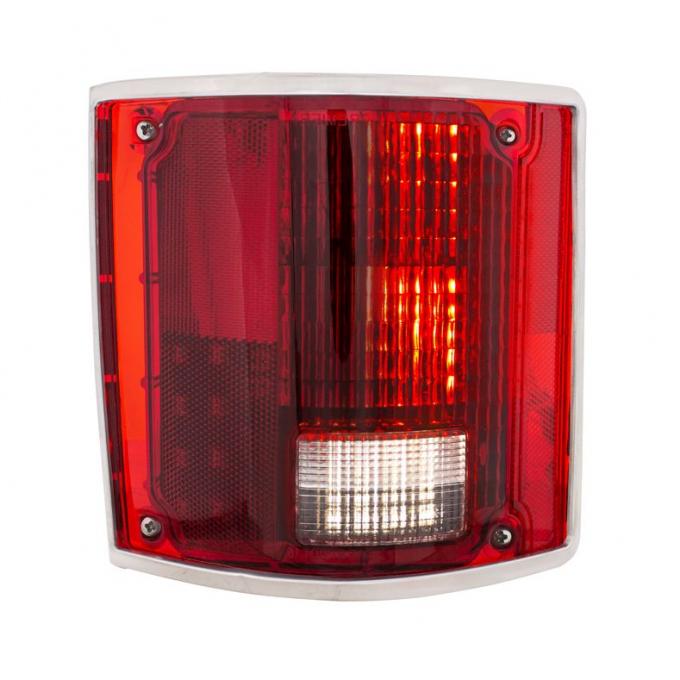 United Pacific LED Sequential Tail Light w/Trim For 1973-87 Chevy & GMC Truck - L/H 110843