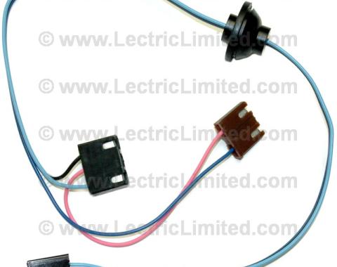 Lectric Limited 1967 Chevrolet Biscayne Windshield Wiper Motor Harness 34450